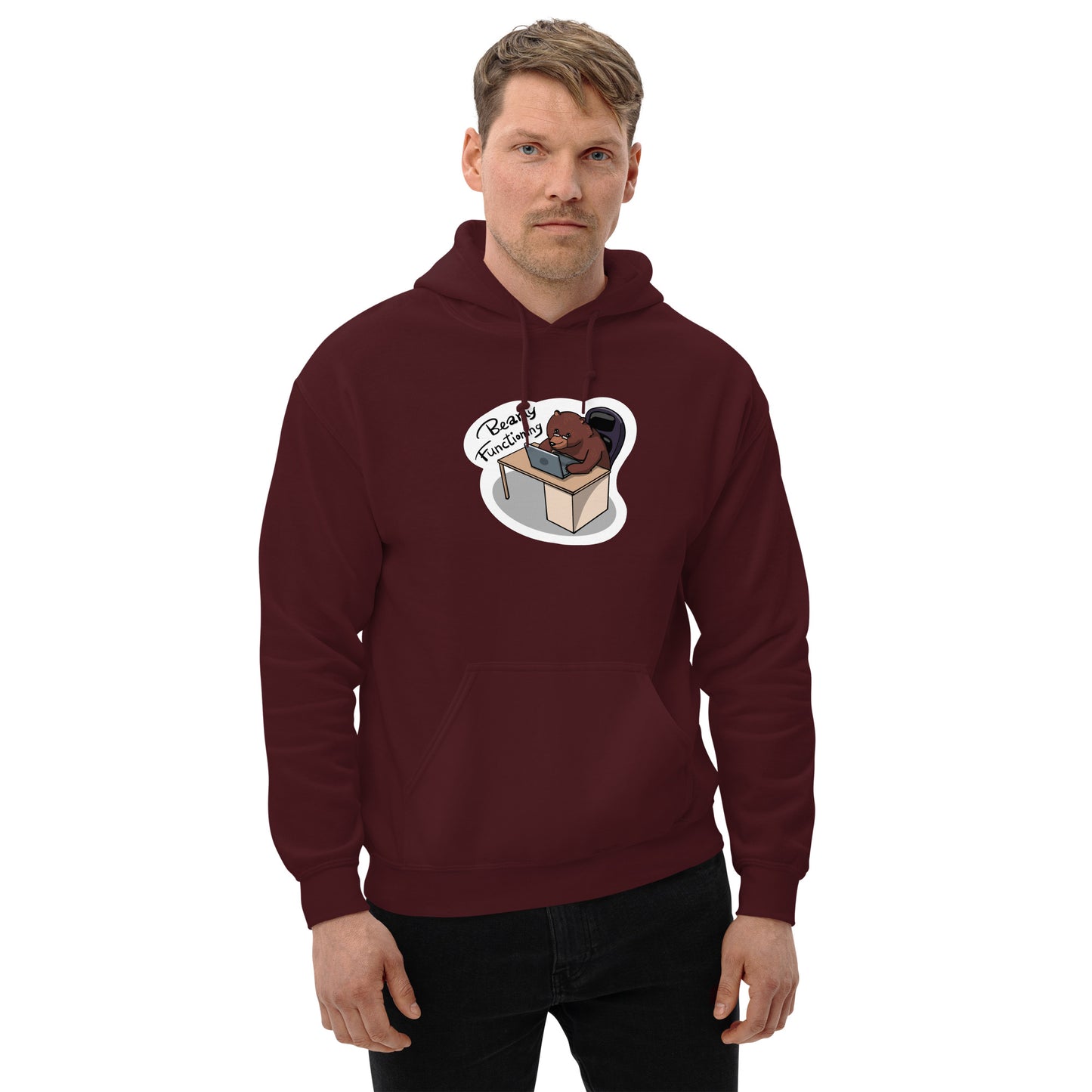 Bearly Functioning Hoodie