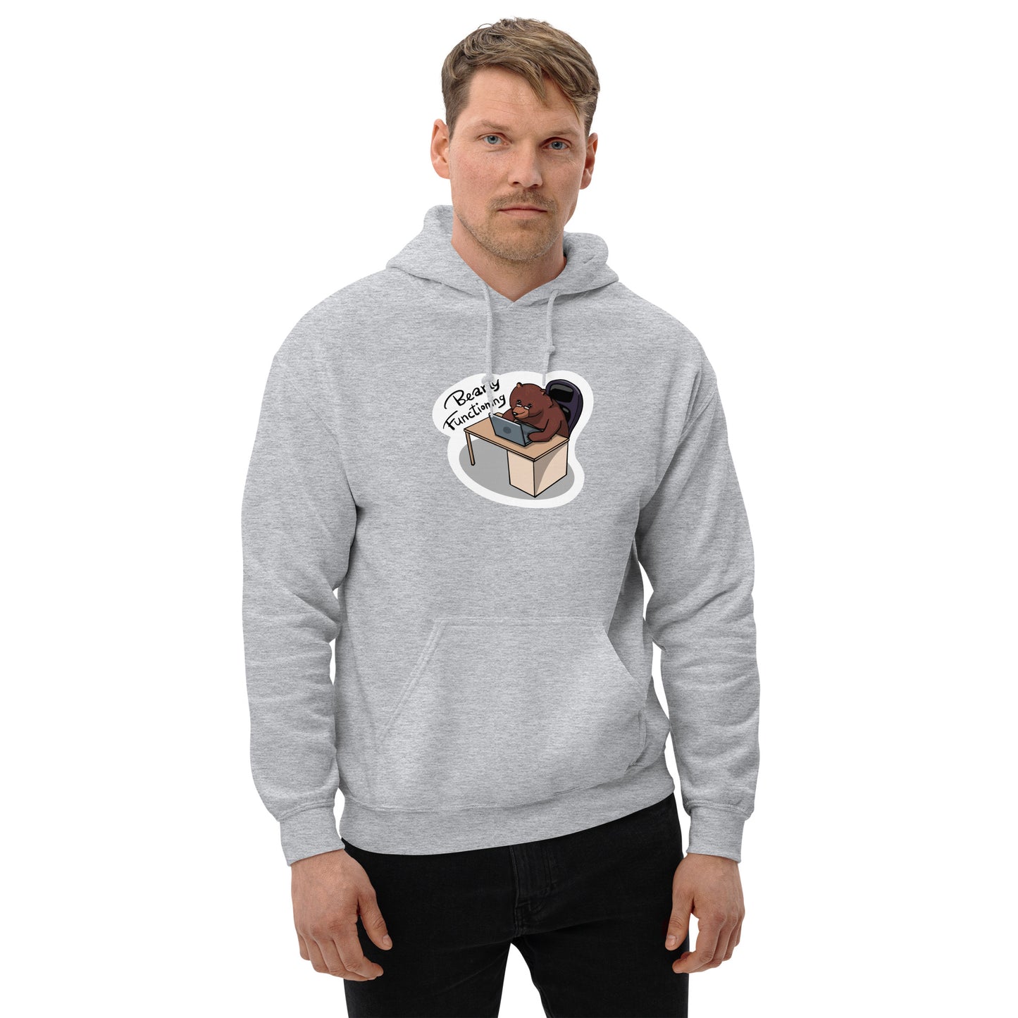 Bearly Functioning Hoodie